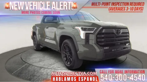 Green 2022 Toyota Tundra SR5 for sale in Fredericksburg, VA