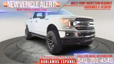 White 2018 Ford F-150 for sale in Fredericksburg, VA