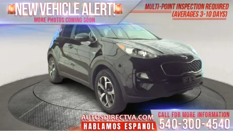 Black 2021 Kia Sportage LX for sale in Fredericksburg, VA