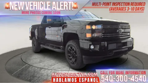 Black 2018 Chevrolet Silverado 2500HD LTZ for sale in Fredericksburg, VA