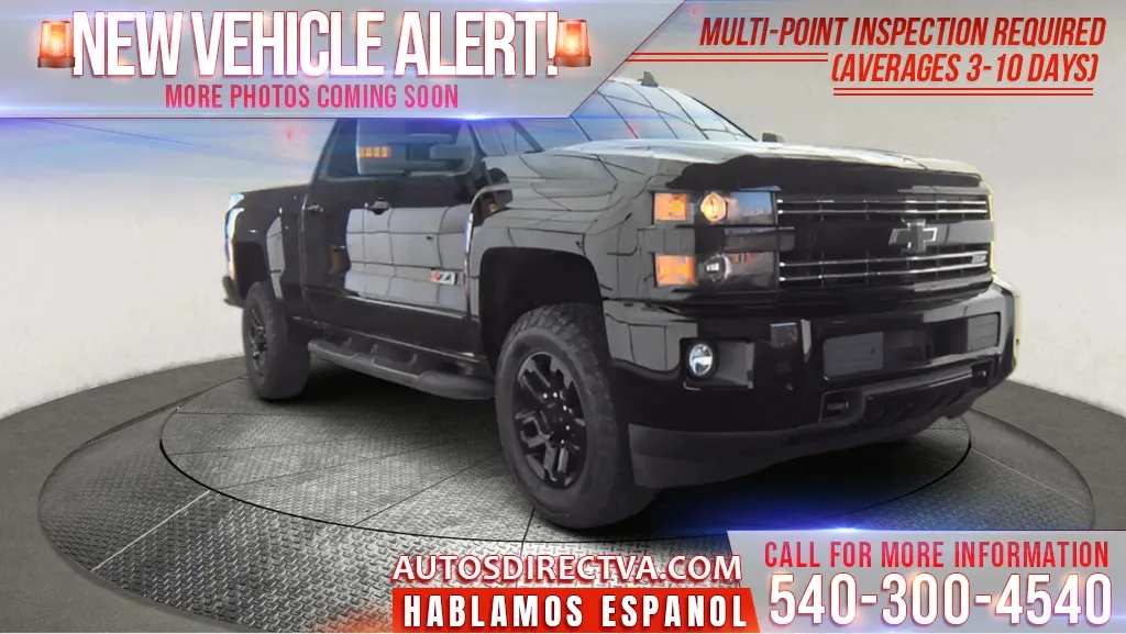Black 2018 Chevrolet Silverado 2500HD LTZ for sale in Fredericksburg, VA
