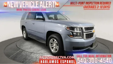 Gray 2016 Chevrolet Tahoe LT for sale in Fredericksburg, VA
