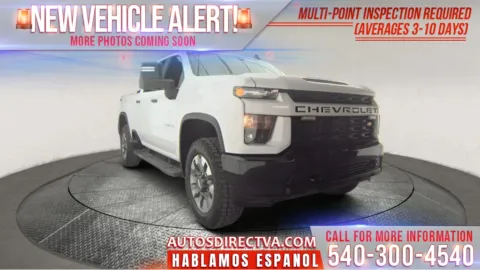 White 2022 Chevrolet Silverado 2500HD Custom for sale in Fredericksburg, VA