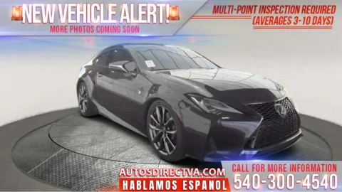 Black 2019 Lexus RC 300 for sale in Fredericksburg, VA