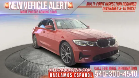 Red 2019 BMW 3 Series 330i for sale in Fredericksburg, VA
