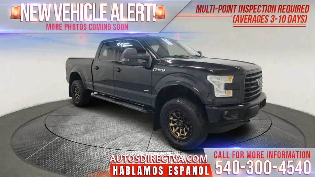 Blue 2017 Ford F-150 for sale in Fredericksburg, VA