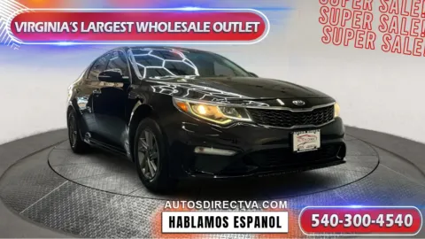 Black 2020 Kia Optima LX for sale in Fredericksburg, VA