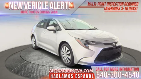 Silver 2022 Toyota Corolla LE for sale in Fredericksburg, VA