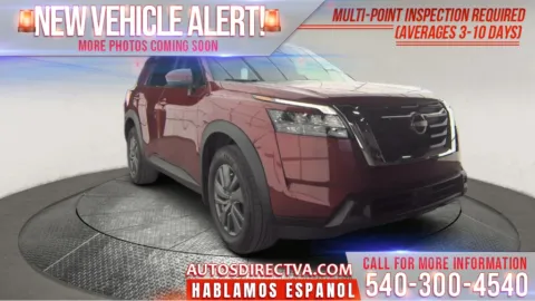 Red 2022 Nissan Pathfinder SV for sale in Fredericksburg, VA