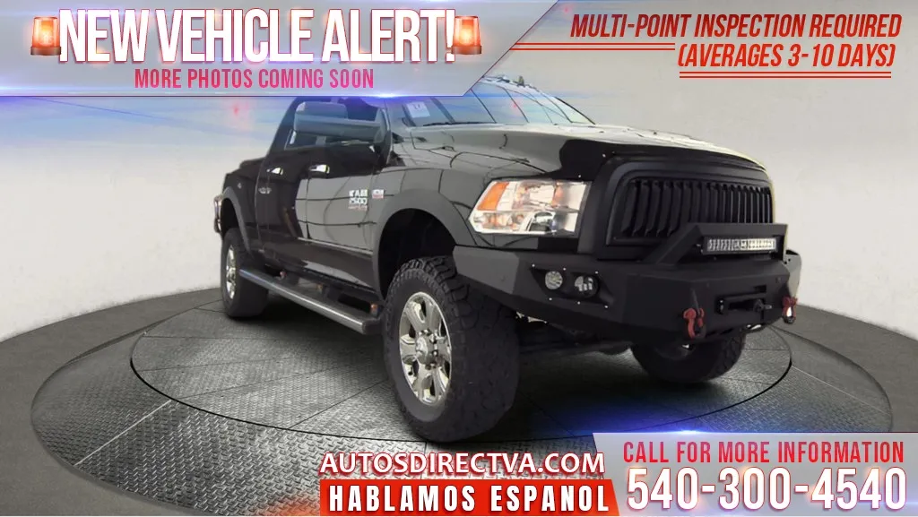 Black 2017 Ram 2500 SLT for sale in Fredericksburg, VA