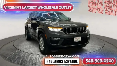 Gray 2023 Jeep Grand Cherokee Limited for sale in Fredericksburg, VA
