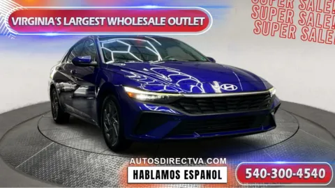 Blue 2024 Hyundai Elantra SEL for sale in Fredericksburg, VA