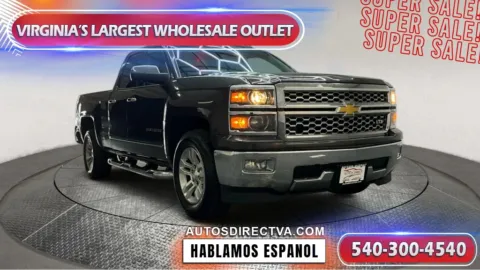 Gray 2014 Chevrolet Silverado 1500 LTZ for sale in Fredericksburg, VA