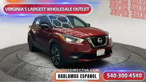 Red 2019 Nissan Kicks SR for sale in Fredericksburg, VA