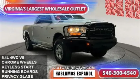 White 2022 Ram 2500 Big Horn for sale in Fredericksburg, VA