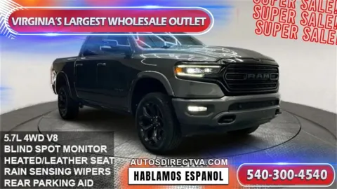 Gray 2021 Ram 1500 Limited for sale in Fredericksburg, VA