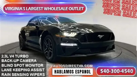 Black 2022 Ford Mustang EcoBoost Premium for sale in Fredericksburg, VA