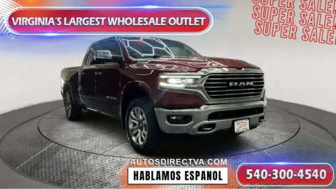 Red 2019 Ram 1500 Laramie Longhorn for sale in Manassas, VA