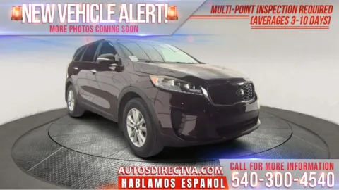 Red 2020 Kia Sorento LX for sale in Fredericksburg, VA