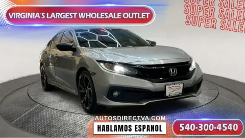 Silver 2020 Honda Civic Sport for sale in Fredericksburg, VA