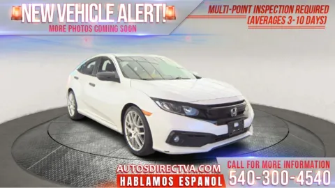 White 2020 Honda Civic Sport for sale in Fredericksburg, VA