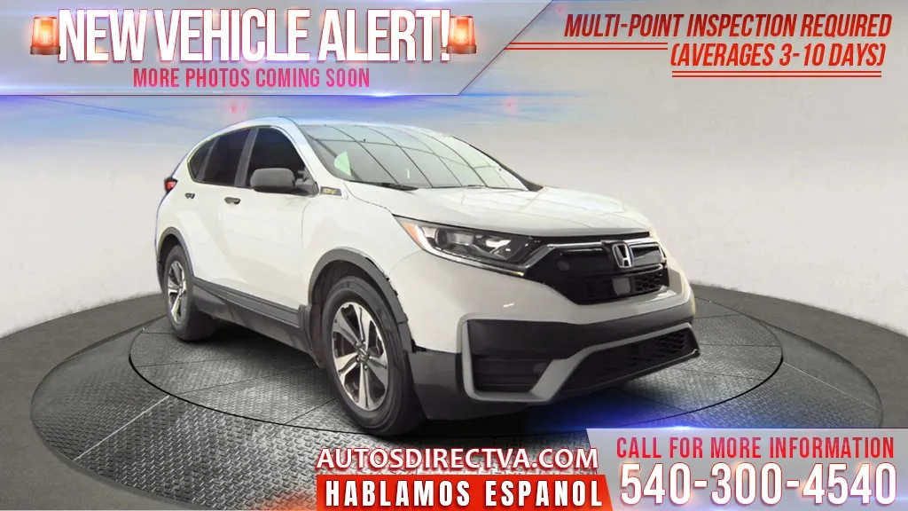 White 2021 Honda CR-V LX for sale in Fredericksburg, VA