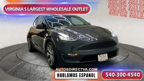 Gray 2022 Tesla Model Y Long Range for sale in Fredericksburg, VA