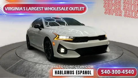 White 2022 Kia K5 GT-Line for sale in Fredericksburg, VA