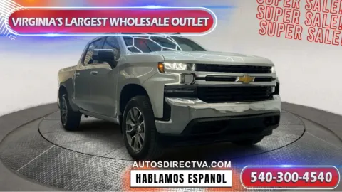 Silver 2022 Chevrolet Silverado 1500 LTD LT for sale in Fredericksburg, VA