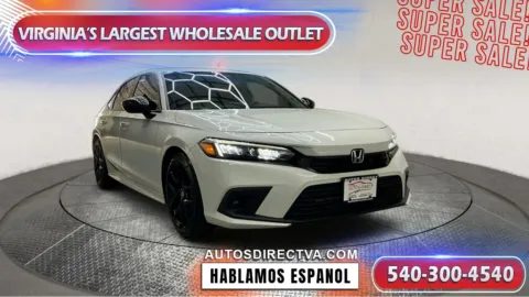 White 2024 Honda Civic Sport for sale in Fredericksburg, VA