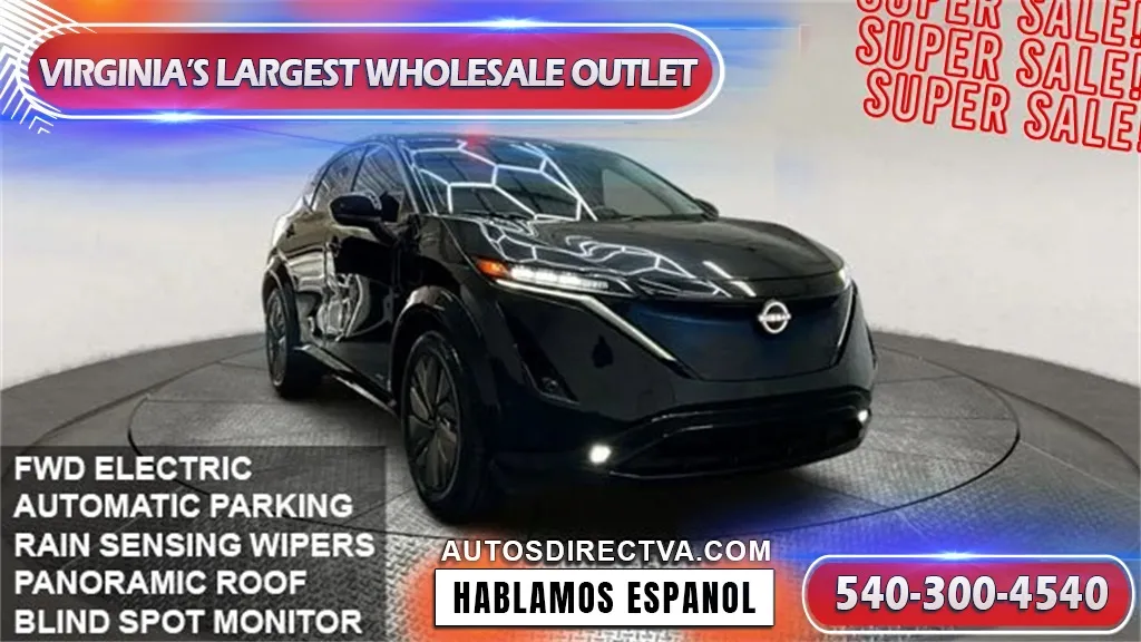 Black 2023 Nissan Ariya PREMIERE for sale in Fredericksburg, VA