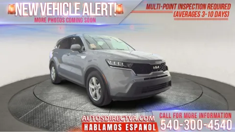 Silver 2023 Kia Sorento LX for sale in Fredericksburg, VA