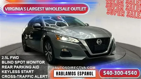 Gray 2022 Nissan Altima 2.5 SV for sale in Fredericksburg, VA