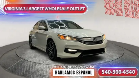 White 2017 Honda Accord Sport Special Edition for sale in Fredericksburg, VA