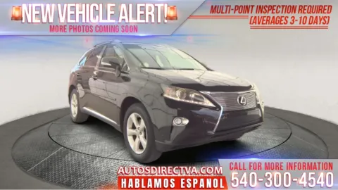 Black 2015 Lexus RX 350 for sale in Fredericksburg, VA