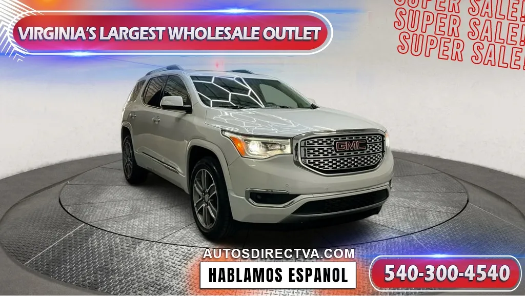2018 GMC Acadia Denali for sale in Manassas, VA