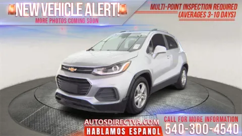 Silver 2019 Chevrolet Trax LT for sale in Fredericksburg, VA