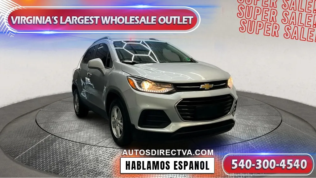 Silver 2019 Chevrolet Trax LT for sale in Fredericksburg, VA