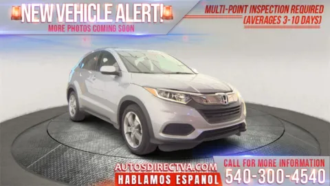Silver 2019 Honda HR-V LX for sale in Fredericksburg, VA
