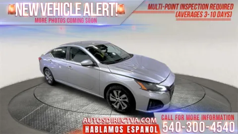Silver 2023 Nissan Altima 2.5 S for sale in Fredericksburg, VA