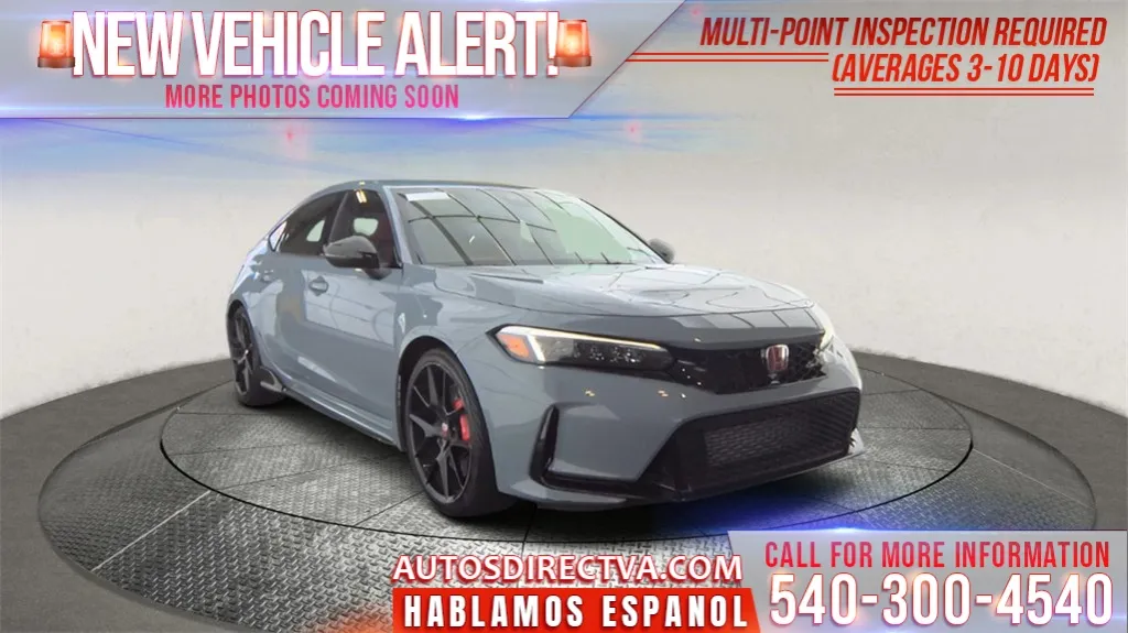 Gray 2025 Honda Civic Type R for sale in Fredericksburg, VA