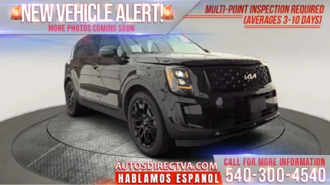 Black 2022 Kia Telluride EX for sale in Fredericksburg, VA