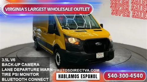 Yellow 2021 Ford Transit-250 for sale in Fredericksburg, VA