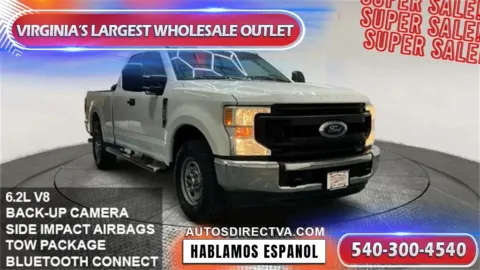 White 2021 Ford F-250SD XL for sale in Fredericksburg, VA