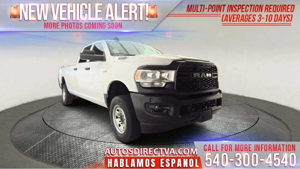 White 2021 Ram 2500 Tradesman for sale in Fredericksburg, VA