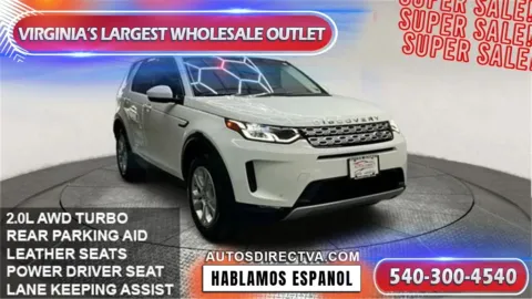 White 2020 Land Rover Discovery Sport S for sale in Fredericksburg, VA
