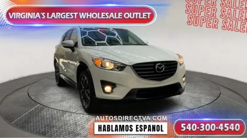 White 2016 Mazda CX-5 Grand Touring for sale in Fredericksburg, VA
