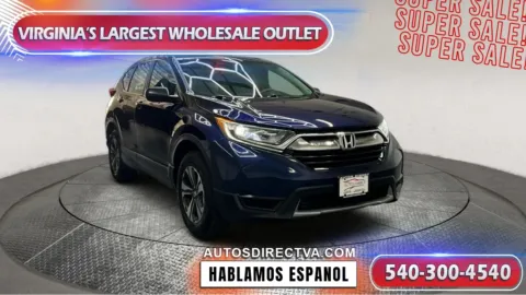 Black 2018 Honda CR-V LX for sale in Fredericksburg, VA