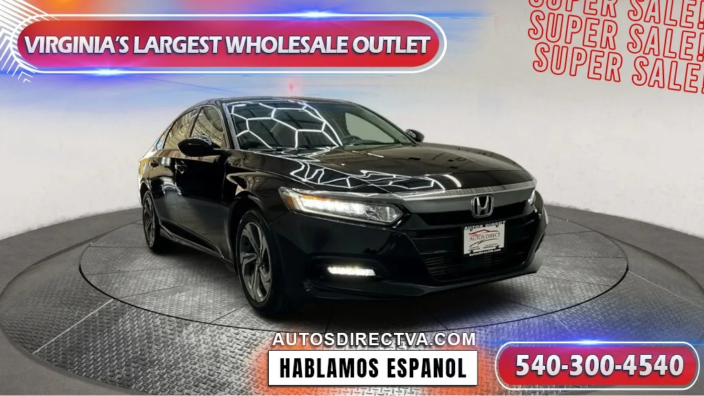 2018 Honda Accord EX for sale in Fredericksburg, VA