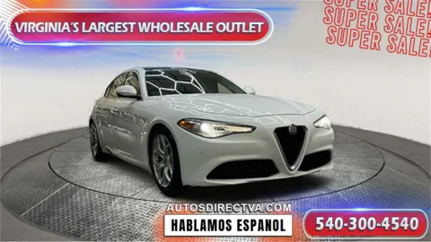 White 2020 Alfa Romeo Giulia Ti for sale in Fredericksburg, VA